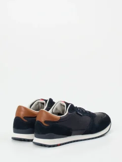 Herren Lloyd – Retro-Sneaker aus Leder und Mesh dunkel