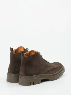 – Schnürboots aus Veloursleder Dunkel*Lloyd Outlet