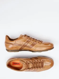 Herren Lloyd – Schnürschuh aus Kalbleder cognac