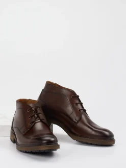 Herren Lloyd – Schnürstiefelette aus Kalbleder Dunkel