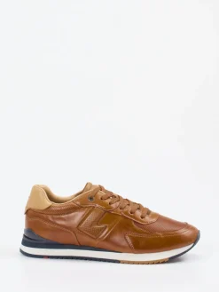 – Sneaker aus Glattleder in Cognac*Lloyd Outlet
