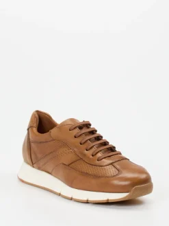– Sneaker aus Kalbleder in Cognac*Lloyd Hot
