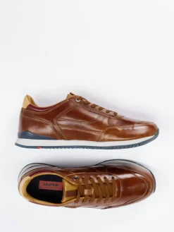 Herren Lloyd – Sneaker aus Kalbleder in Cognac