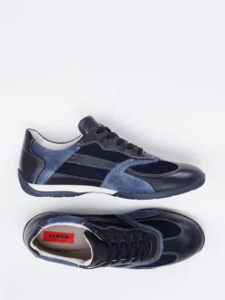 – Sneaker aus Kalbleder und Mesh dunkel*Lloyd Online