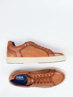 Herren Lloyd – Sneaker aus Kalbleder in Cognac
