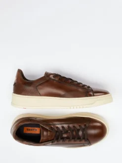 Herren Lloyd – Sneaker aus Kalbleder in Dunkel