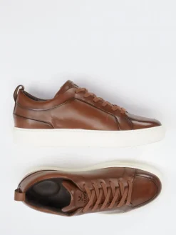– Sneaker aus Kalbleder in Cognac*Lloyd Outlet