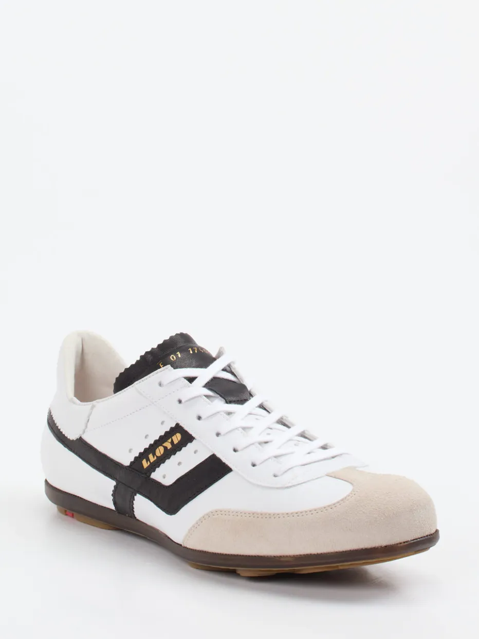 Herren Lloyd – Sneaker aus Leder-Mix Schwarz