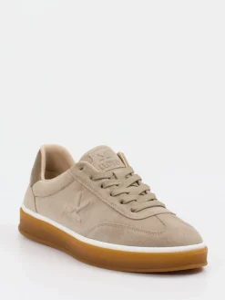 – Sneaker aus Veloursleder in Sandbeige*Lloyd Clearance