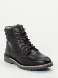 Herren Lloyd – Winter-Boots aus Kalbleder dunkelgrau