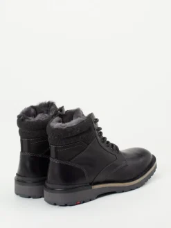 Herren Lloyd – Winter-Boots aus Kalbleder dunkelgrau