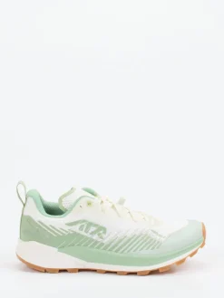 Damen Lowa – Trailrunning-Sneaker aus Textil in Off-White