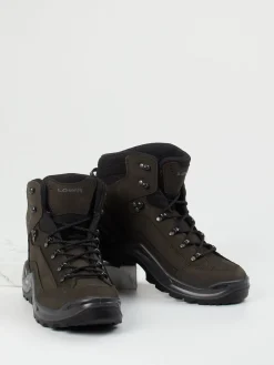 Herren Lowa – Trekkingstiefel aus Nubukleder Dunkeloliv