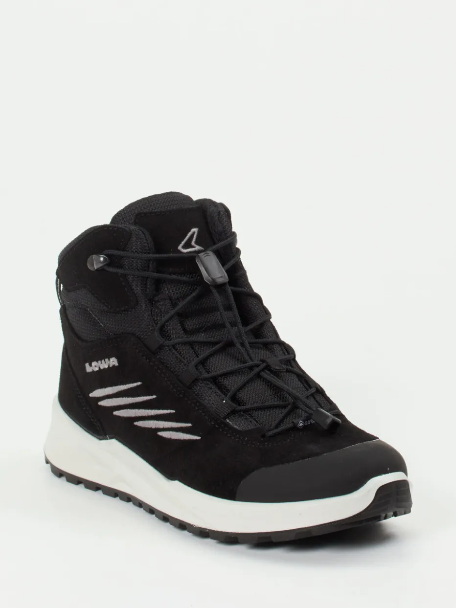 Kinder Lowa – Wanderschuh aus Veloursleder