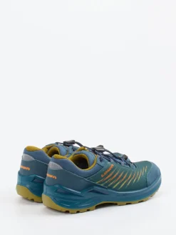 Kinder Lowa – Wanderschuhe aus Textil in Petrol