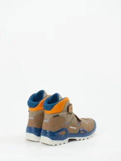 Kinder Lowa – Wanderschuhe aus Veloursleder sand