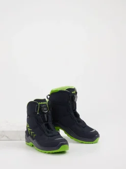 Kinder Lowa – Wanderstiefel aus Leder in Dunkel