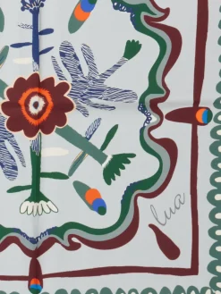 Damen Lua Accessories – Nickituch aus Seide color