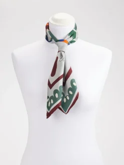 Damen Lua Accessories – Nickituch aus Seide color