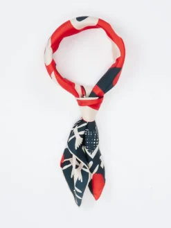 Damen Lua Accessories – Seidentuch aus Seide in Signal