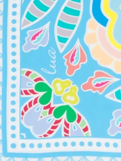 Damen Lua Accessories – Seidentuch aus glänzender Seide color