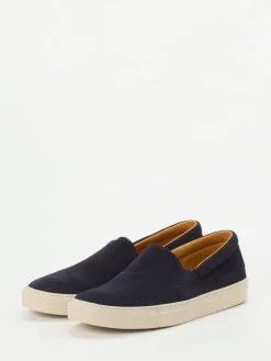 – Slip-On Sneaker aus Veloursleder Dunkel*Ludwig Reiter Hot