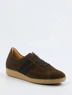– Sneaker aus Veloursleder Dunkel*Ludwig Reiter Online