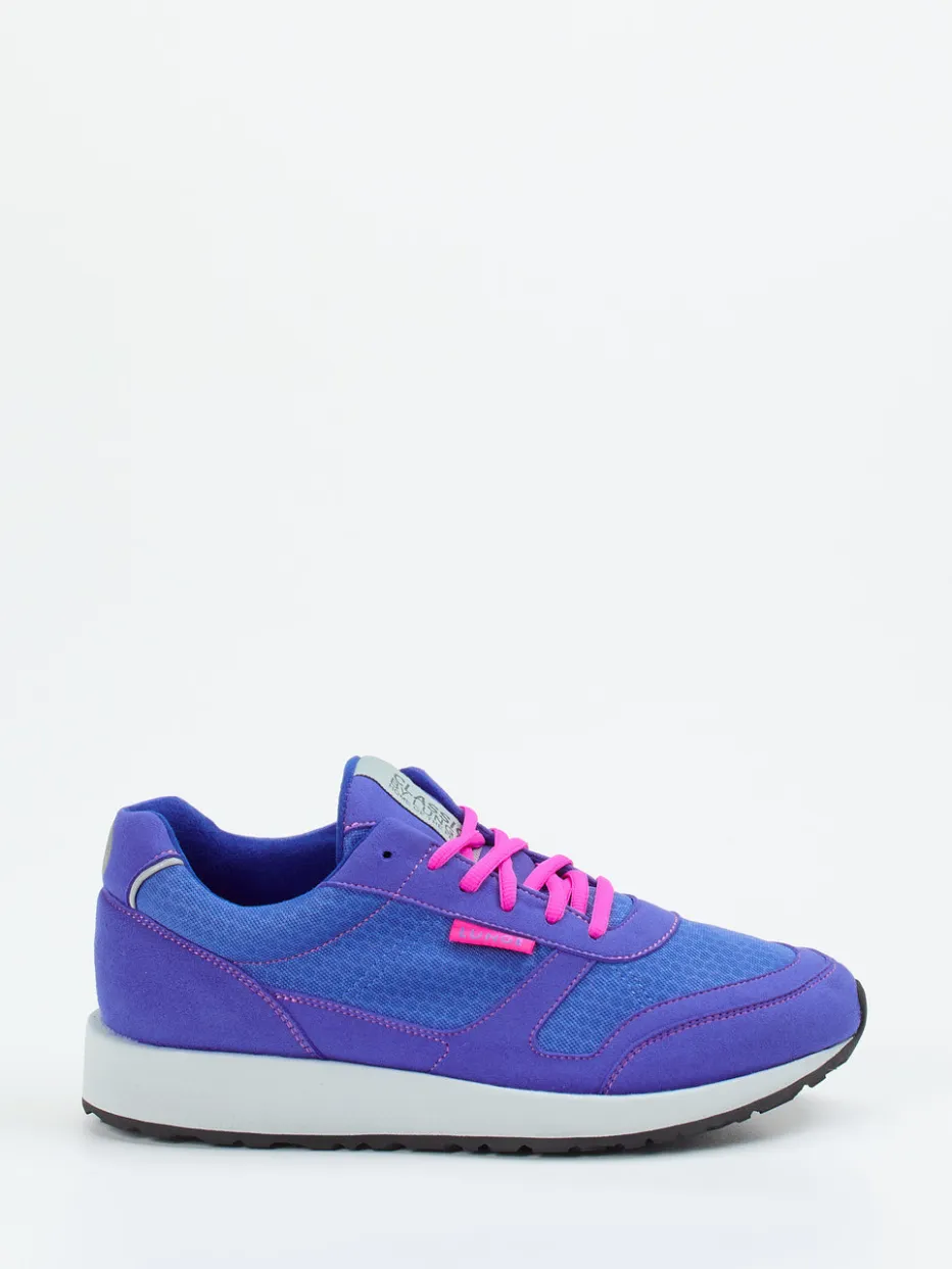 – Retro-Sneaker aus Textil in Violett*Lunge Clearance