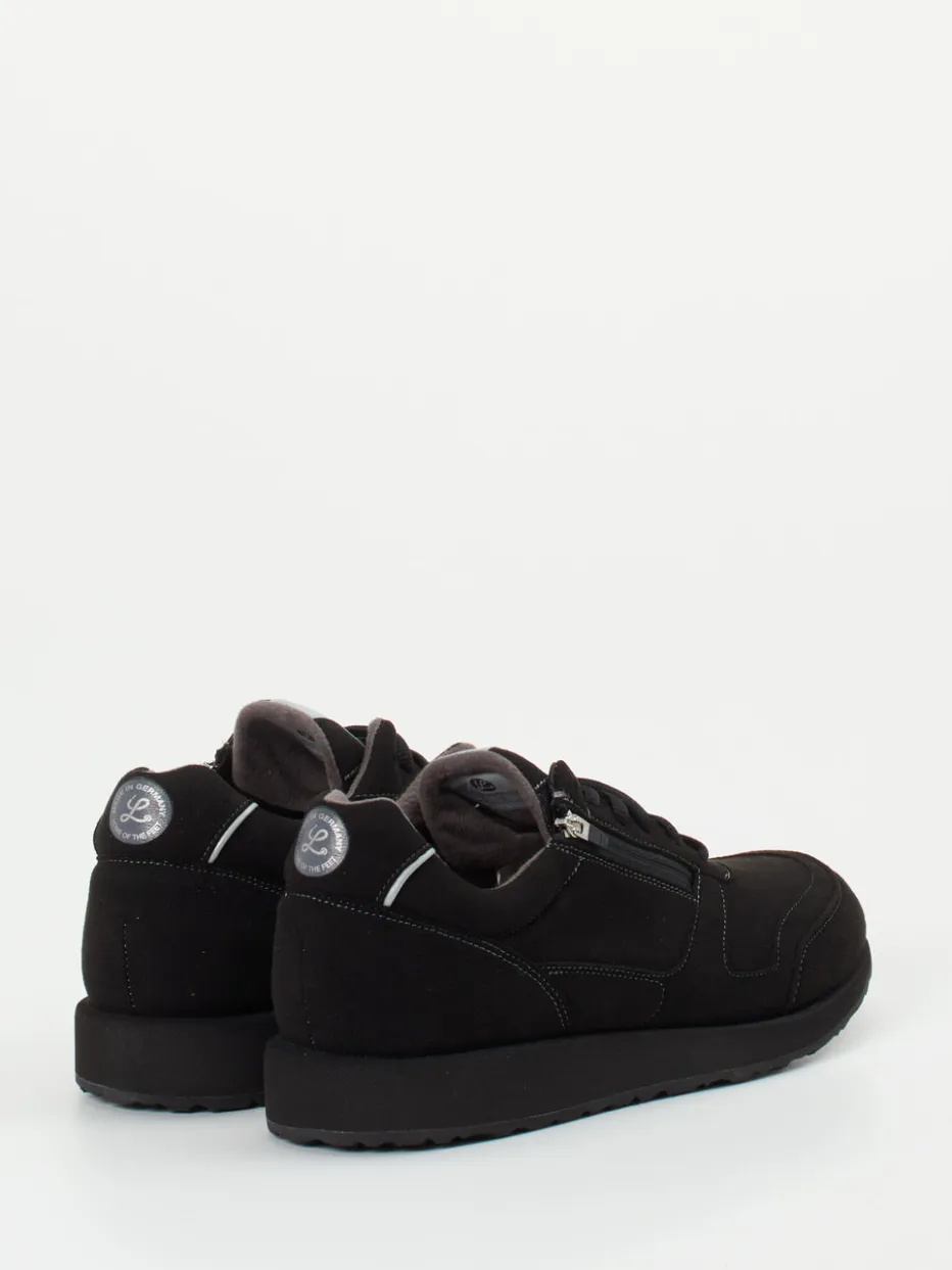 Damen Lunge – Sneaker aus Textil in Velourslederoptik