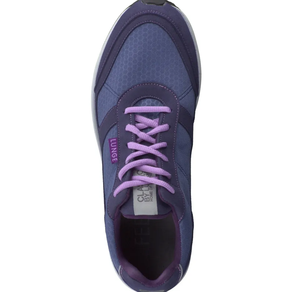 Damen Lunge – Sneaker aus Textil in Indigo
