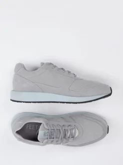 Herren Lunge – Sneaker aus Textil in hellem Velours