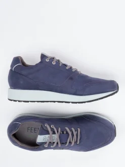 – Sneaker aus veganem Nubukleder indigo*Lunge Clearance