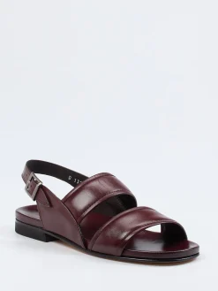 – Sandalen aus Ziegenleder bordeaux*Maestro Eugenio Clearance