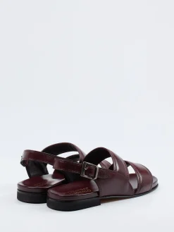 – Sandalen aus Ziegenleder bordeaux*Maestro Eugenio Clearance