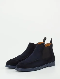 – Chelsea Boots aus Veloursleder Dunkel*Magnanni Hot