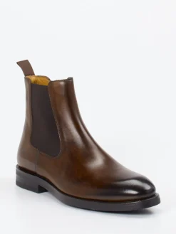 Herren Magnanni – Chelsea Boots aus Kalbleder Dunkel