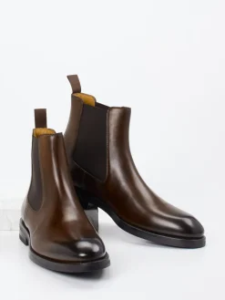 Herren Magnanni – Chelsea Boots aus Kalbleder Dunkel