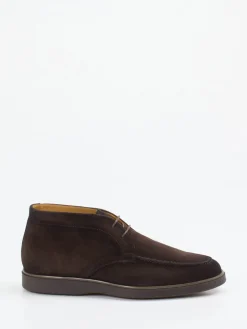 Herren Magnanni – Desert Boots aus Veloursleder Dunkel