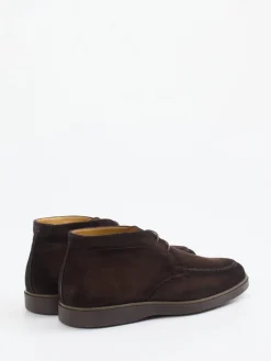 Herren Magnanni – Desert Boots aus Veloursleder Dunkel