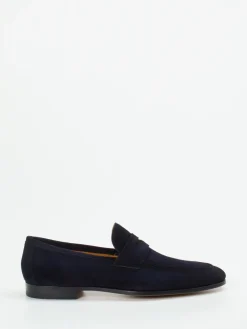 – Loafer aus Veloursleder Dunkel*Magnanni