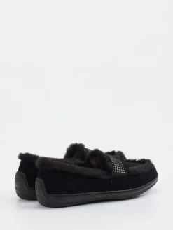 – Hausschuhe aus Veloursleder*Mania Online