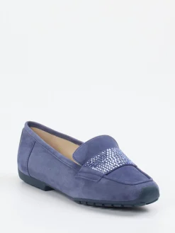 – Loafer aus Veloursleder in Jeans*Mania Discount