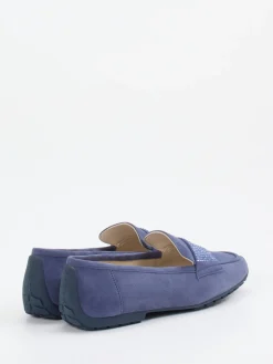 – Loafer aus Veloursleder in Jeans*Mania Discount