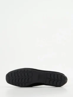 Damen Mania – Loafer aus Veloursleder mit Strassdetail