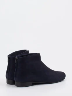 Damen Mannori – Ankle Boots aus Veloursleder Dunkel