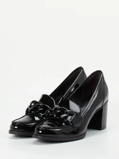 Damen Mannori – Blockabsatz-Loafer aus Lackleder