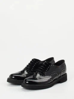 Damen Mannori – Brogues aus Hochglanzleder