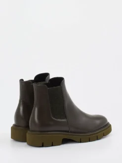 – Chelsea Boots aus Kalbleder Oliv*Mannori