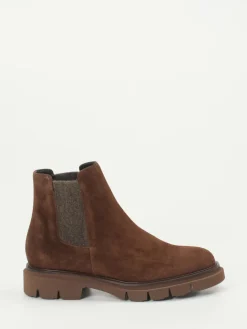 Damen Mannori – Chelsea Boots aus Veloursleder