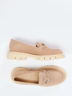 Damen Mannori – Chunky Loafer aus Veloursleder